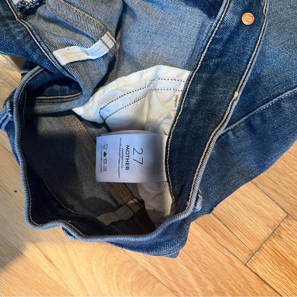 Mother The Hustler Ankle Fray Jean size 27 - Picture 2 of 5